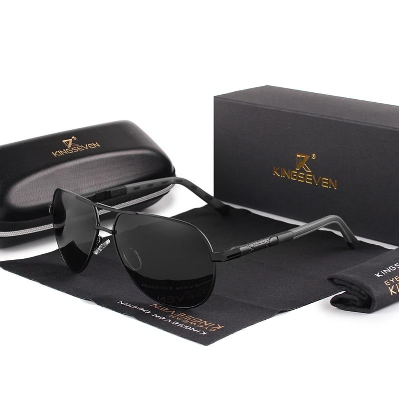 Men's Vintage Aluminum Polarized Sunglasses