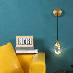 Pendant Lamp Crystal Gold