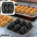 Halloween 3D Skull Cake Pan
