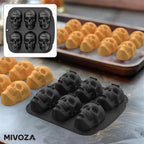 Halloween 3D Skull Cake Pan