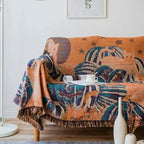 Halloween Cat Throw Blanket