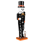 Halloween Nutcracker | Hand-painted Wooden Decoration