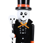 Halloween Nutcracker | Hand-painted Wooden Decoration