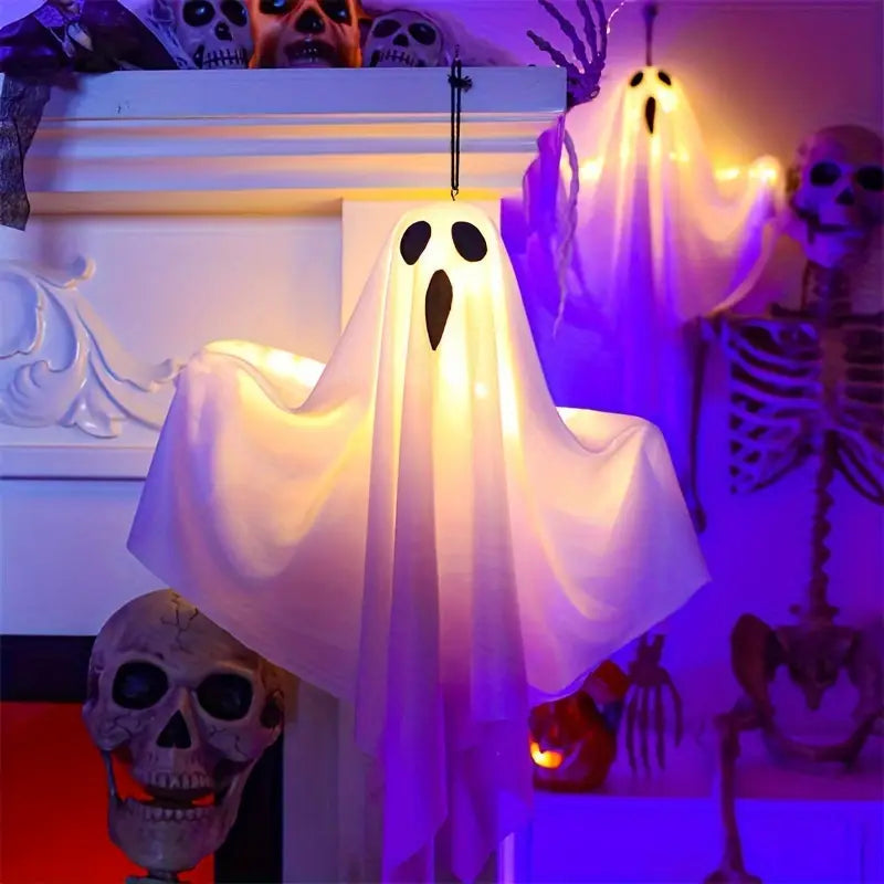 Halloween Ghosts | LED Hanging Decoration in Set of 3