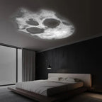 Halloween Skull | LED Nightstand Lamp with Projections
