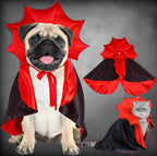 Halloween Vampire Cape Dog Costume