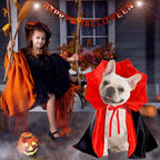 Halloween Vampire Cape Dog Costume