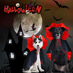 Halloween Vampire Cape Dog Costume