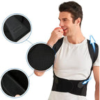 Posture corrector for back and shoulder support