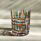 Hand-painted Murano glass