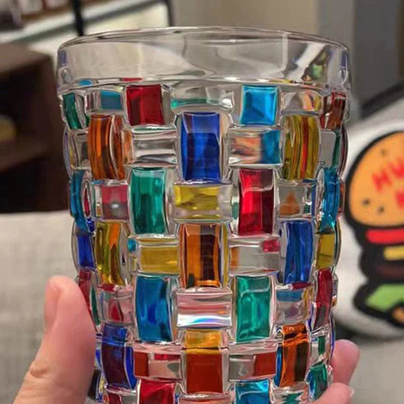 Hand-painted Murano glass