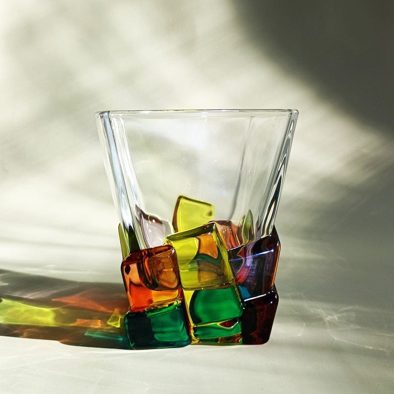 Hand-painted Murano glass