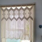 Handwoven Macrame Hanging Drapery