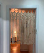 Handwoven Macrame Hanging Drapery