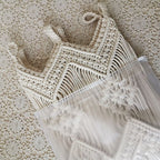 Handwoven Macrame Hanging Drapery