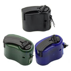 Portable USB Emergency Charger with Hand Crank for Outdoor Adventures