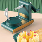 Simple vegetable and fruit peeler with hand crank – For effortless peeling