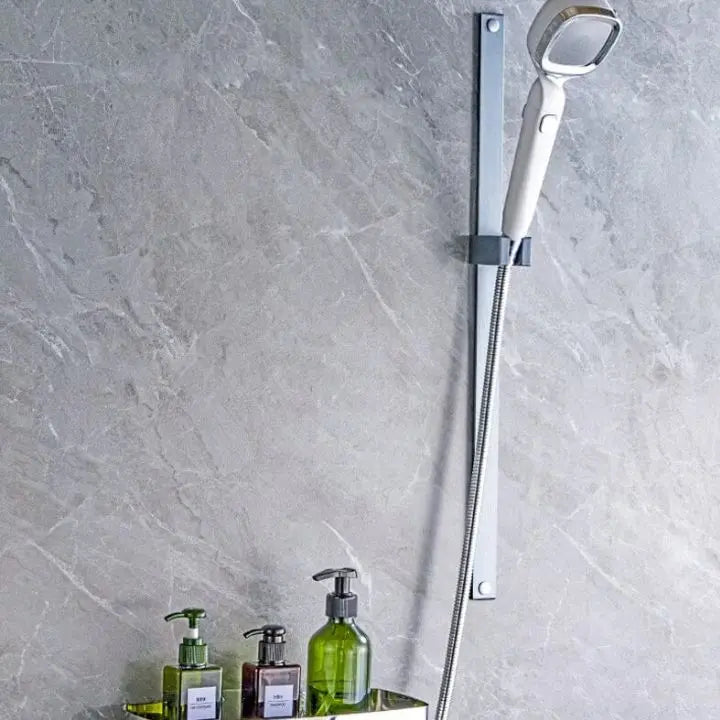 Handheld shower with 4 spray modes & stop button – High pressure