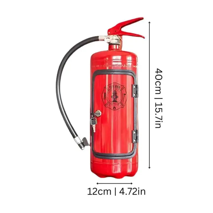 Handmade Fire Extinguisher Minibar – Unique Gift Idea