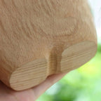 Handmade cat vase made of wood – Unique & Eco-friendly decor