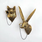 Handmade Animal Shaped Wall Hooks for Stylish Storage