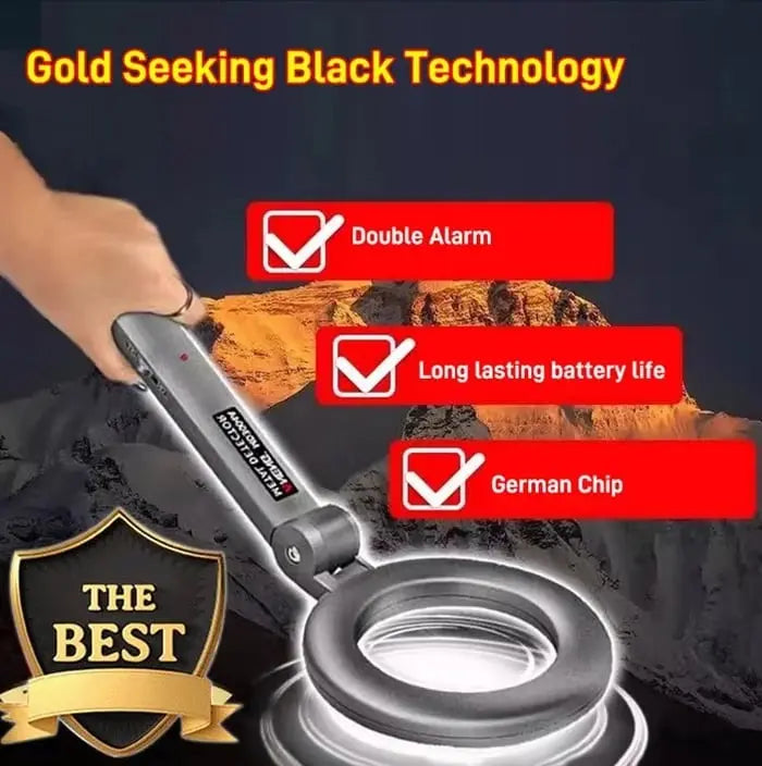 High-Sensitivity Hand Metal Detector – Discover Hidden Treasures