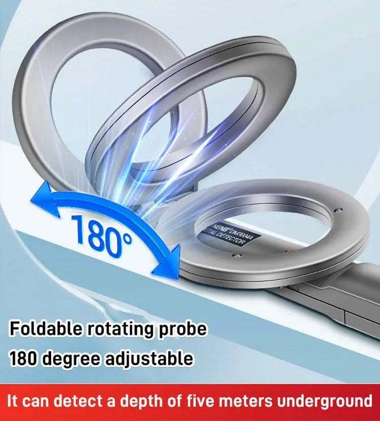 High-Sensitivity Hand Metal Detector – Discover Hidden Treasures