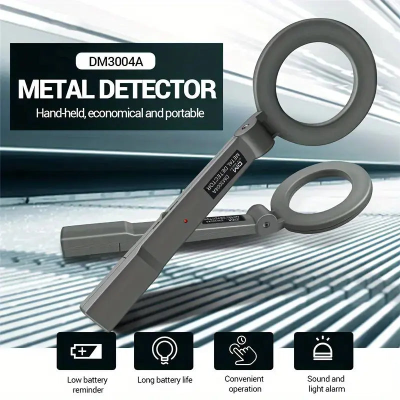 High-Sensitivity Hand Metal Detector – Discover Hidden Treasures