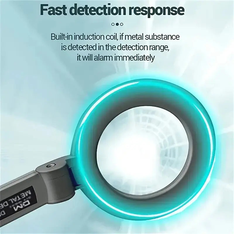 High-Sensitivity Hand Metal Detector – Discover Hidden Treasures