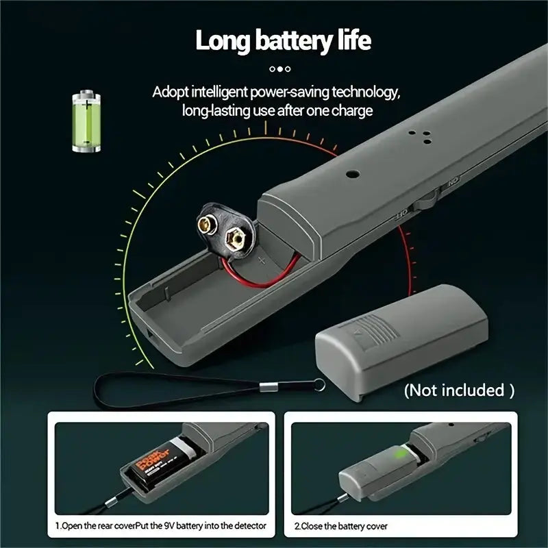 High-Sensitivity Hand Metal Detector – Discover Hidden Treasures