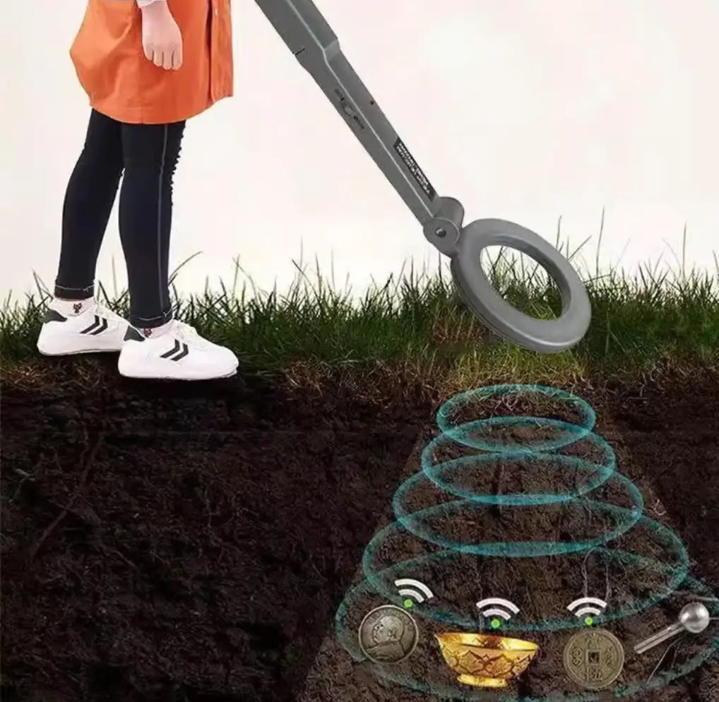 High-Sensitivity Hand Metal Detector – Discover Hidden Treasures