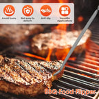 Hand-forged Grill spatula – Safe flipping at the grill