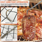 Hand-forged Grill spatula – Safe flipping at the grill
