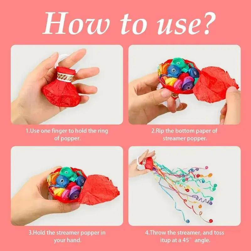Handy Paper Streamer – Colorful Decoration without Confetti Chaos