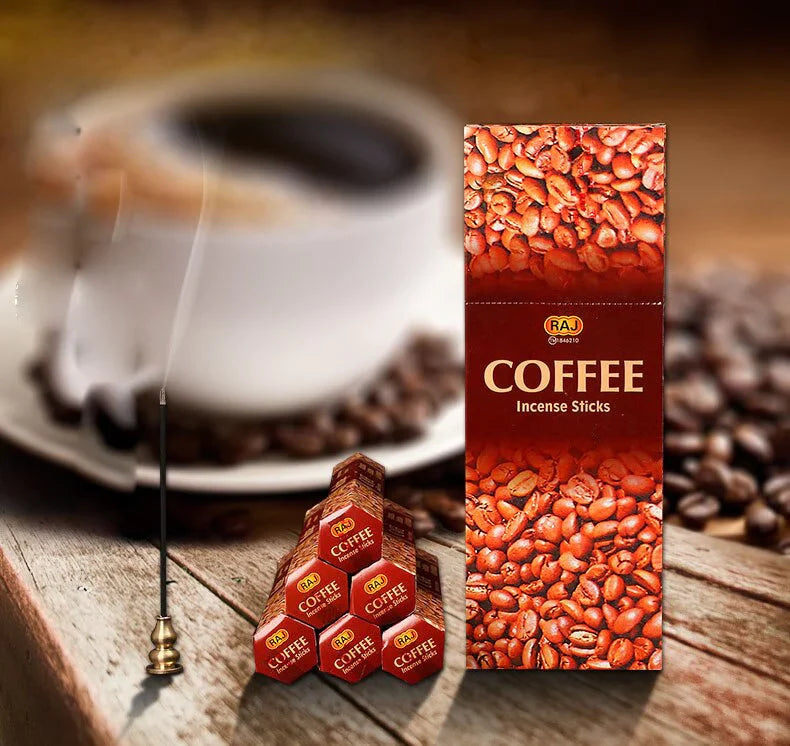 Handmade coffee incense sticks