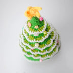 Handmade crocheted Christmas tree