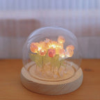 Handmade Tulip Nightstand Lamp