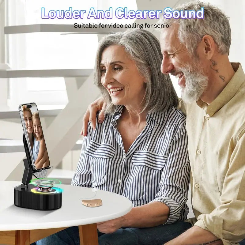 Handy Stand with Induction Speaker & Power Bank