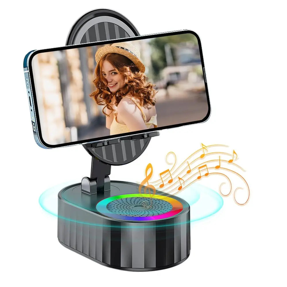 Handy Stand with Induction Speaker & Power Bank