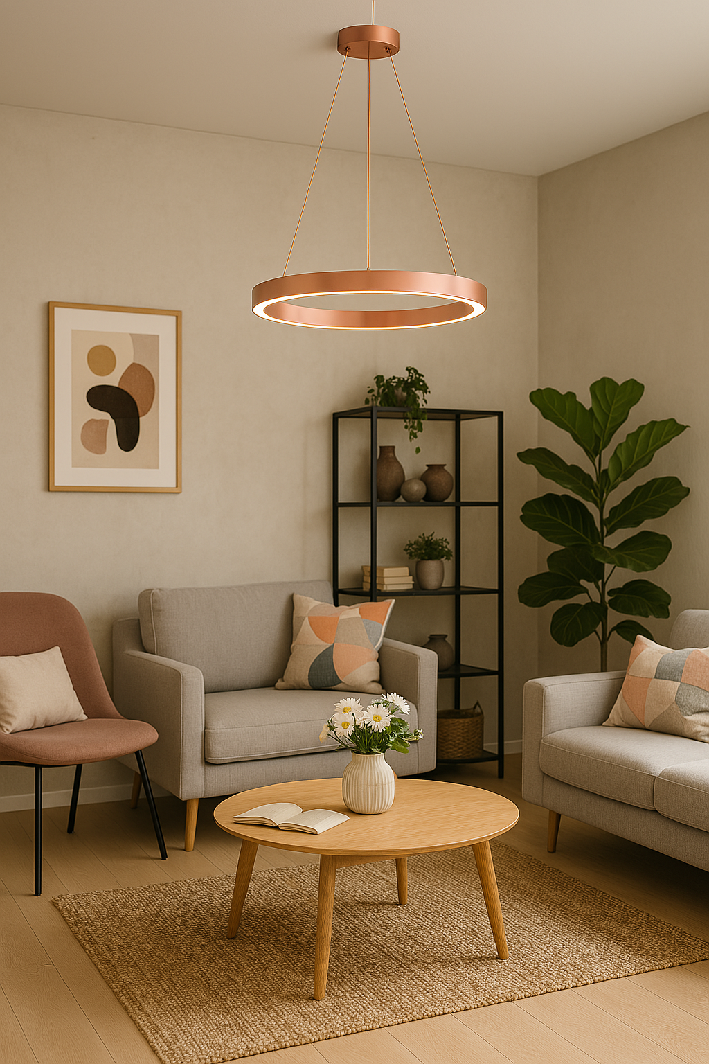 Pendant Lamp with LED - SkyRing