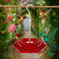 Hanging Nectar Dispenser – Attracts Hummingbirds & Keeps Insects Away