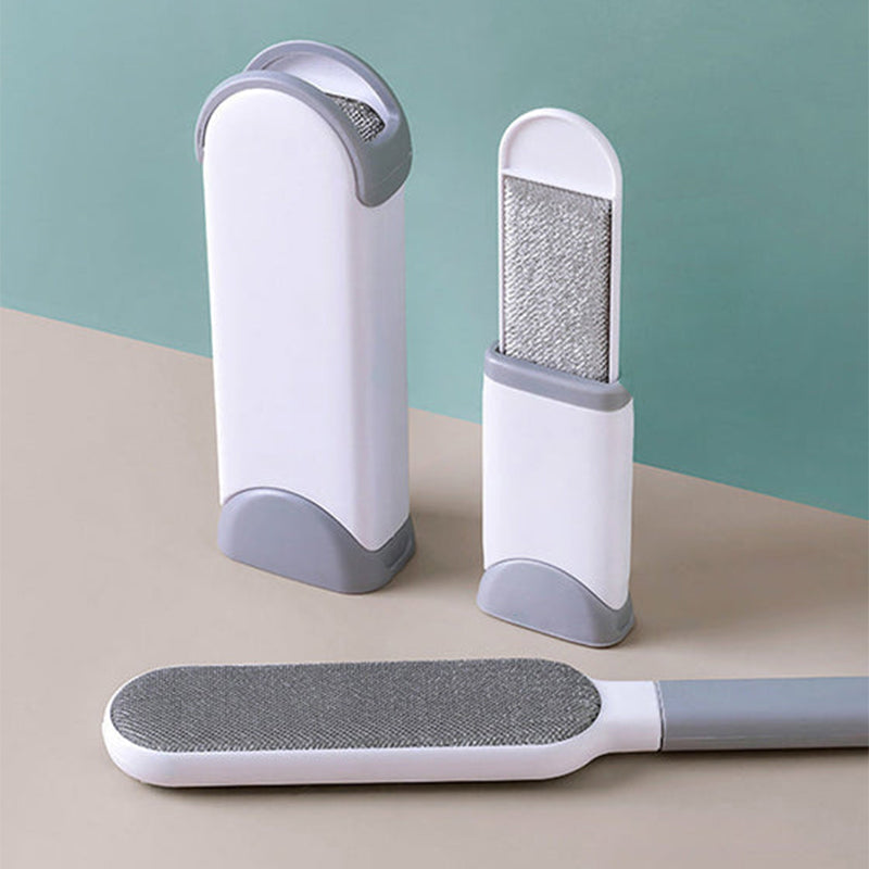 Hair removal brush for clothing