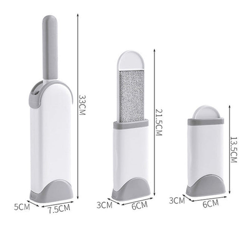 Hair removal brush for clothing