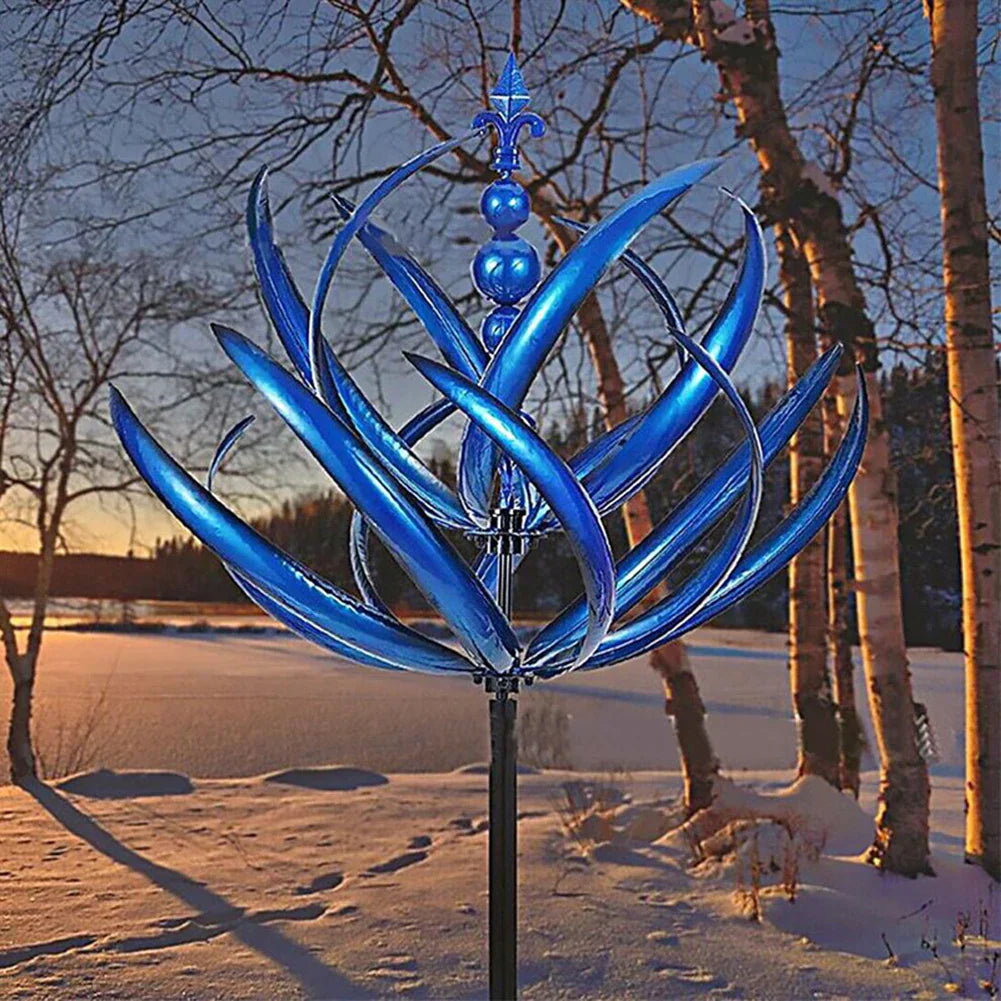 Metal sculpture Windmill - BreeArt
