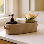 Harper Woven Storage Basket Organizer