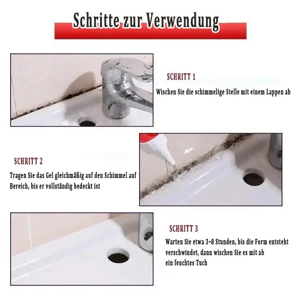 Household Mold Remover Gel for Tiles and Joints