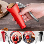 Ergonomic Nutcracker with Lever Mechanism – Robust Walnut & Hazelnut Opener