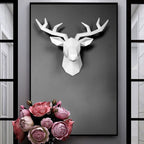 3D deer figure in modern design and unique form