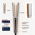 2-in-1 Hair Dryer & Straightener for Effortless Styling