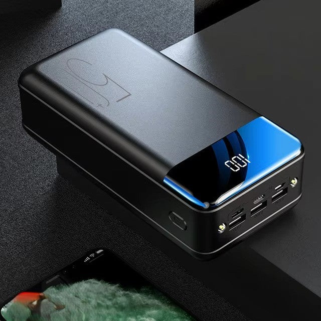50,000mAh Ultra-High Capacity Power Bank – Super Fast Charging for Phones, Tablets & Laptops
